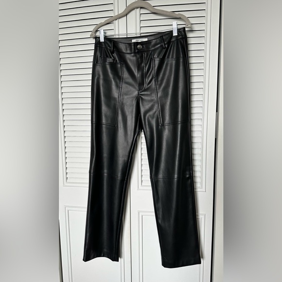 Only Faux Leather Pants - Picture 1 of 8